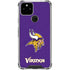 NFL Minnesota Vikings Distressed Google Pixel 5 Clear Case